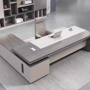 مكتب خشب مودرن