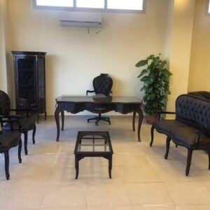 مكتب خشب زان مطعم نحاس